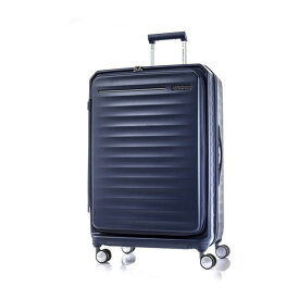 アメリカンツーリスター スーツケース Lサイズ ネイビー キャリーバッグ キャリーケース フロンテック FRONTEC 容量拡張 軽量 112L おしゃれ 旅行 出張 国内 海外 紺 サムソナイト 直送
