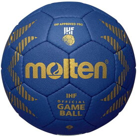 モルテン ハンドボール 2号球 A5000 検定球 国際公認球 ブルー×ゴールド H2A5000-B