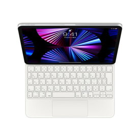 APPLE MJQJ3J/A ホワイト [11インチiPad Pro(第4世代)・iPad Air(第5世代)用 Magic Keyboard 日本語]