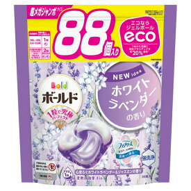 P&G ボールド ジェルボール4D ホワイトラベンダー&ジャスミン つめかえ用 超メガジャンボ 88個