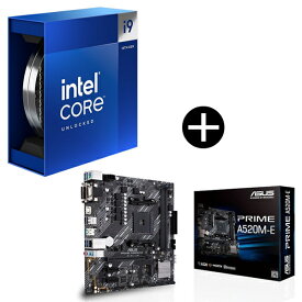Intel Corei9-14900K CPU + ASUS PRIME A520M-E マザーボード セット