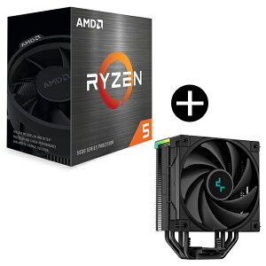 y Zbgi zAMD Ryzen 5 5500 Wraith Spire Cooler CPU + DEEPCOOL R-AK400-BKADMN-G I[ubN AK400 DIGITAL CPUN[[ Zbg