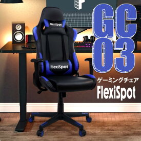 Flexispot GC03BL ブルー/ブラック [ゲーミングチェア]