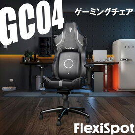 Flexispot GC04BGJA ブラック [ゲーミングチェア]