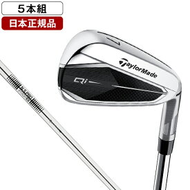 テーラーメイド Qi アイアンセット 5本組(#6-PW) N.S.PRO 910GH スチールシャフト S 【日本正規品】