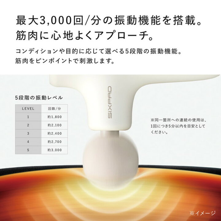 楽天市場】【正規販売店】 シックスパッド パワーガン アクティブ 