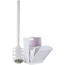 LEC トイレブラシ ケース付 フィーノ