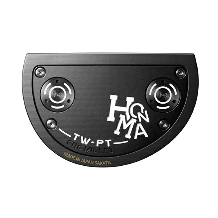 楽天市場】ホンマ 本間ゴルフ TW-PT パター マレット型 オリジナル  