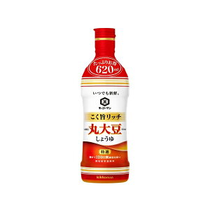 キッコーマン食品 キッコーマン 新鮮こく旨リッチ特選丸大豆 620ml x12 メーカー直送 ギフト プレゼント