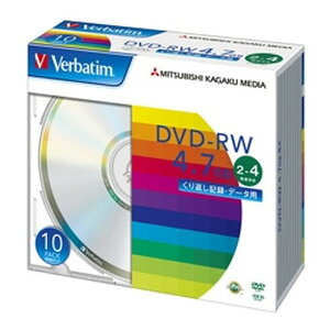 Verbatim DHW47Y10V1 [f[^pDVD-RW (4.7GB 4{ 10g)]