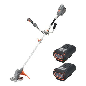 工進 SBC-3650B-AAC スマートシリーズ [充電式草刈機 36V 5.0Ah Uハンドル バッテリー合計2個付き]