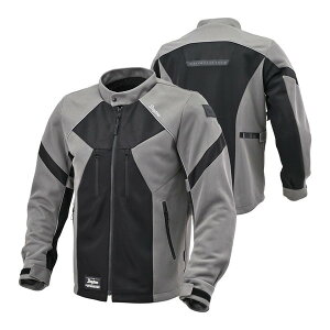 デイトナ D46909 ジャケット 春夏 フルメッシュジャケット DJ-011 ブラック/グレー Mサイズ