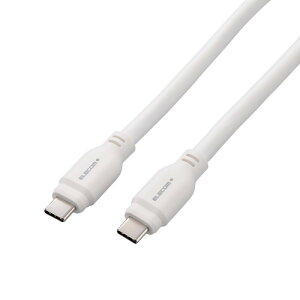 ELECOM MPA-CC1G15WH ^CvCP[u (Type-C to C) 1.5m PD 100W USB10Gbps (MacBook Pro iPad iPhone Ή) zCg