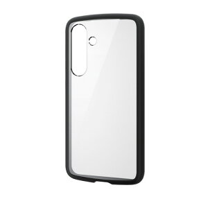 ELECOM PM-G241TSLFCBK Galaxy S24(SC-51E) �P�[�X �n�C�u���b�h �Ռ��z�� �y�� ���^ �J���������Y�ی�݌v ���C�����X�[�d�� �X�g���b�v�z�[���t �X�g���b�v�z�[���V�[�g�t �u���b�N