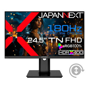 JAPANNEXT JN-245GT180FHDR-HSP [24.5^Q[~Oj^[]