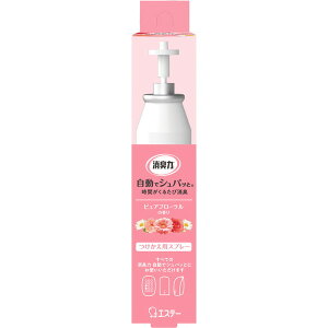 エステー 消臭力 自動でシュパッと つけかえ ピュアフローラルの香り 39mL