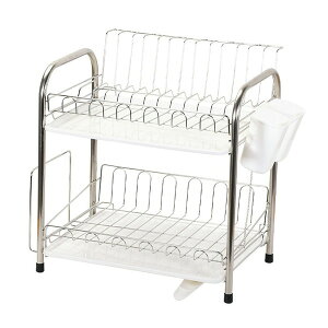 パール金属 リテラ ステンレス製2段式水切りバスケット HC-307