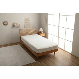 イケヒコ・コーポレーション 1192630320307 ボックスシーツ ダブル エコ フェイクファー 洋式 ベッド用 マットレスカバー BOX 洗える La Pierce スノーホワイト メーカー直送