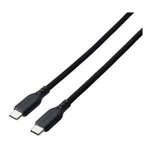ELECOM MPA-CCMG20BK ubN [USB-C P[u (TypeC to C) (2m PD 60W fɂ iCbV }Olbg f[^])]