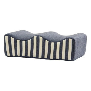 イケヒコ・コーポレーション 1220880194959 クッション 足枕 フットケア 足首 むくみ 疲れ 対策 睡眠 シンプル ウレタン 約45×25cm ネイビー メーカー直送