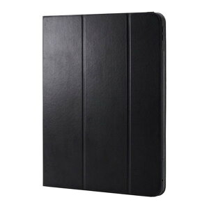 ELECOM TB-A24PLDPLC2BK �u���b�N 13�C���` iPad Pro (M4) [�^�u���b�g�P�[�X (���U�[ �蒠�^ ApplePencil���[�� �y���X�^���h�@�\�t ���[�A���O��)]