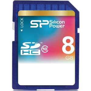 Silicon Power SP008GBSDH010V10 [SDHC[J[h 8GB]