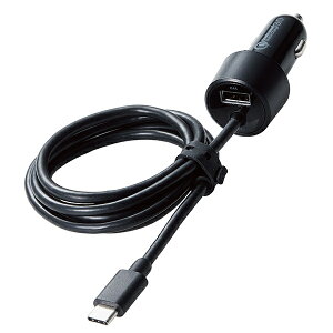 ELECOM MPA-CCCQ03BK Type-CP[u1mt 2.4A USBType-A|[g1 ԍڏ[d ubN [J[