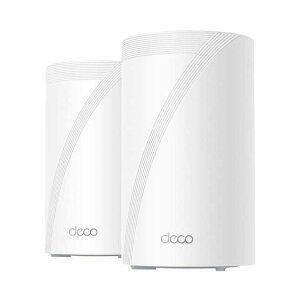 TP-LINK Deco BE65 Pro(2-pack) [WiFi7 320MHz AIbV[^[ 5764{2882{688Mbps BE9300 gCoh 5Gbps WAN/LAN|[g IPoE IPv6Ή]