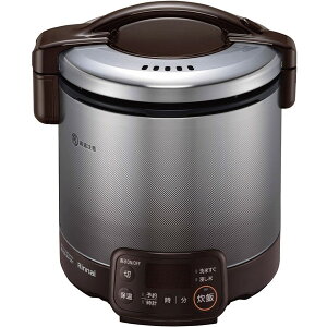 炊飯器 5合炊き リンナイ Rinnai RR-050VQT(DB) こがまる ガス炊飯器 都市ガス プロパンガス LPガス ダークブラウン