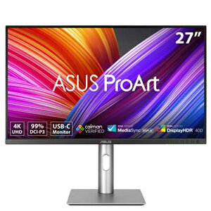 ASUS PA279CRV Vo[ ProArt [27^ PCj^[ (4K(3840×2160) Ch USB-Cڑ)]