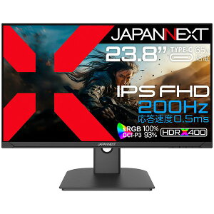 JAPANNEXT JN-IPS238G200F-C6 [23.8�^ �Q�[�~���O�t���f�B�X�v���C]