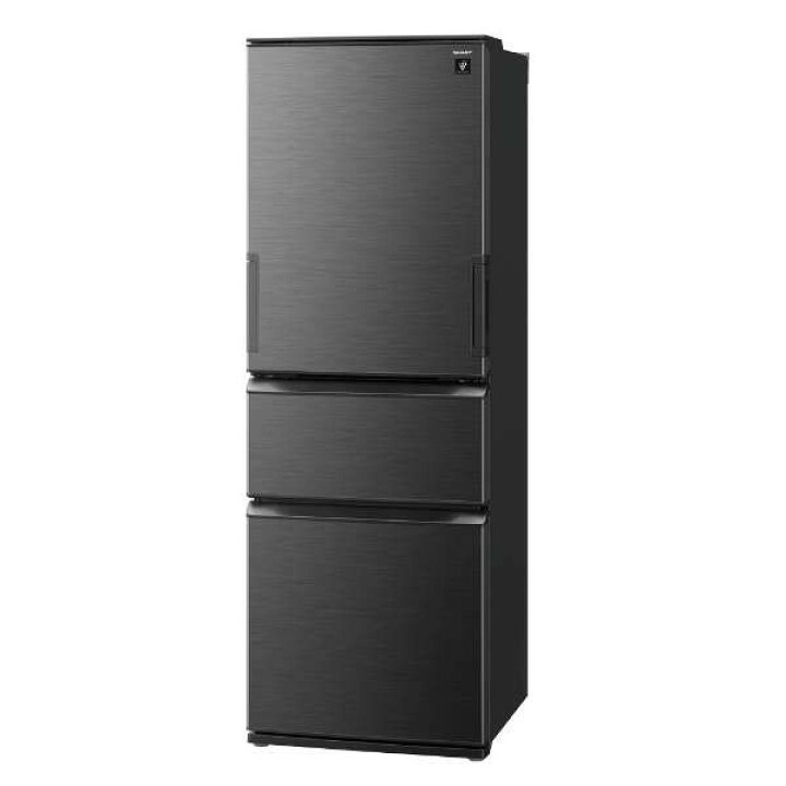 楽天市場】冷蔵庫 374L シャープ SHARP SJ-PW37P-H ダークアッシュ 