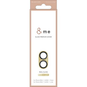 ELECOM PM-A24AFLLP6BE JtFI &me [iPhone16 / iPhone16 Plus J YJo[ KX SʃOb^[]