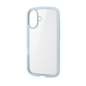 ELECOM PM-A24ATSLFCBU ���C�g�u���[ [iPhone16 TOUGH SLIM LITE �n�C�u���b�h�P�[�X]