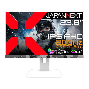 JAPANNEXT JN-IPS238G200F-Camo-W [23.8C`Q[~Oj^[]