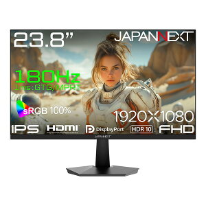 JAPANNEXT JN-IPS238G180F ubN [23.8C` tfBXvC]