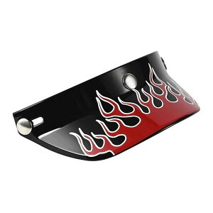 RIDEZ Duckhill Peak Visor Fire Red t@CA[bh [V[goCU[]