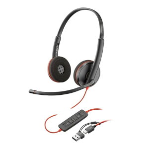 yGg[P5{!1410:00-1623:59z HP 8X2J9A6 [wbhZbg (Poly Blackwire 3220 Stereo USB-C Black Headset +USB-C/A Adapter (Bulk))]