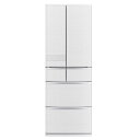 冷蔵庫 495L 三菱電機 MITSUBISHI MR-JW50M-W シルクホワイト JWシリーズ 6ドア フレンチドア 観音開き エクプラ特選