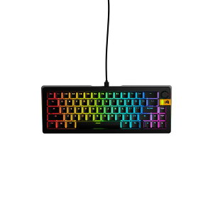 Glorious GLO-KB-GMMK3-65-PB-HE-W-BLK-US ubN GMMK 3 HE 65% Prebuilt Wired Black - US [Q[~OL[{[h (pz 65L[)]