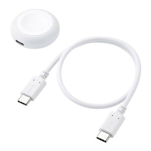 ELECOM MPA-AWCDFCQWH zCg [Apple Watch [d USB-C P[u 0.3m [d ^ѕ֗ AppleKFؕi [dP[u]