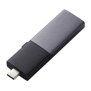 ELECOM ESD-EWC0500GBK ubN [SSD Ot 500GB USB3.2Gen2 Ǎő1000MB/b USB^ XCh  ϏՌ Type-C/USB-A Ή]