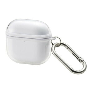 ELECOM AVA-AP06AIR2WH zCg MUBRAIN [AirPods 4 P[X \tg Jo[ yCX/MagSafe[dΉz Ռz h~ Jrit]