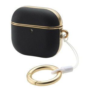 ELECOM AVA-AP06PLMBK ubN [AirPods 4 P[X \tgU[ Jo[ yCX/MagSafe[dΉz Ռz h~ Jrit]