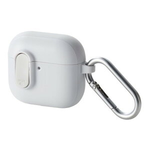ELECOM AVA-AP06TSLWH zCg [AirPods 4 P[X ϏՌ yCX/MagSafe[dΉz Ռz t^JbN@\ TOUGH SLIM Lock]
