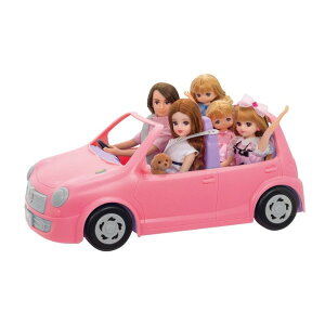 タカラトミー リカちゃん LF-04 みんなでおでかけ リカちゃん ファミリーカー