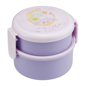 スケーター ONWR1AG すみっコぐらし おまじない 弁当箱 500ml 2段 丸型 おにぎりケース 抗菌 日本製