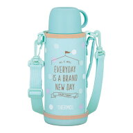 真空断熱2WAYボトル ミントベージュ サーモス FJJ-802WF MBE 800ml 直飲み コップ 保冷 保温 食洗機対応 …