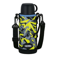 真空断熱2WAYボトル ブラックイエロー サーモスFJJ-802WF BKY 800ml 直飲み コップ 保冷 保温 食洗機対応…