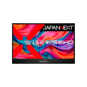 JAPANNEXT JN-MD-IPS1565FHDR tfBXvC 15.6^ / 1920×1080 / miniHDMI USB-C×1 / ubN / Xs[J[L / 2Nۏ